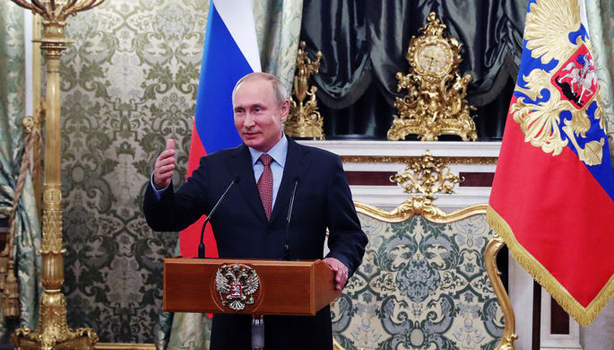 Путин вступил в должность президента России