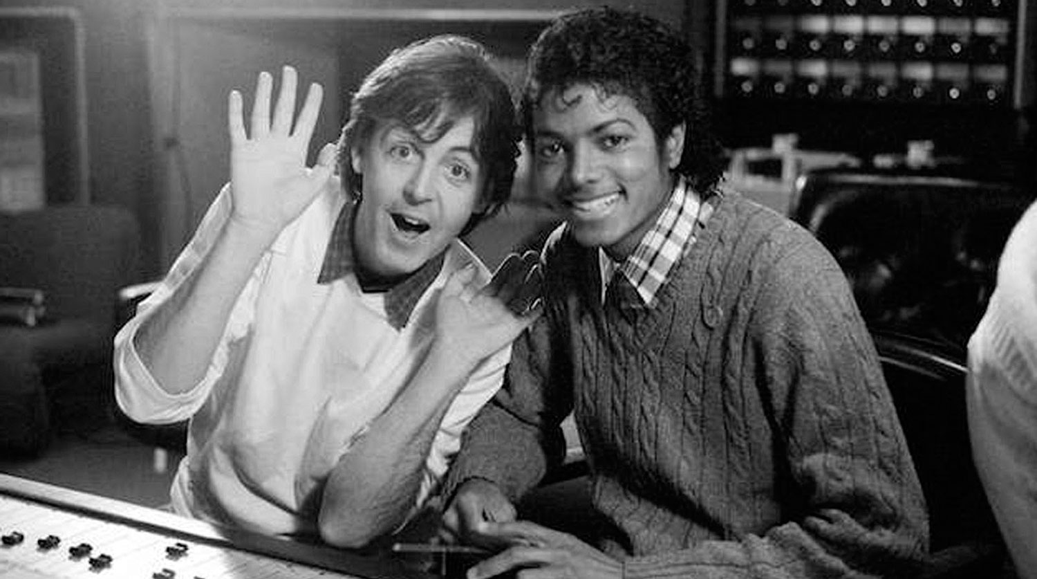 Джексон и Пол Маккартни записали совместный сингл «Say Say Say» для альбома Маккартни «Pipes of Peace». Запись была сделана на студии Abbey Road, а продюсировал ее Джордж Мартин. Сотрудничество Майкла Джексона с The Beatles не ограничилось этим дуэтом — Король поп-музыки выкупил часть авторских прав на песни «великой четверки»