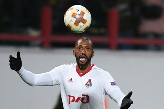 Игрок ФК «Локомотив» Мануэл Фернандеш