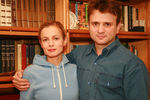 Телеведущий Тимур Кизяков и его супруга Елена, 2007 год
