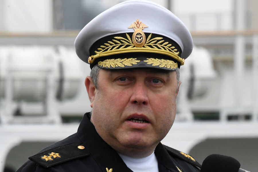 Заместитель командующего Тихоокеанским флотом вице-адмирал Денис Березовский