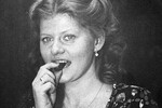Актриса Ирина Муравьева в роли Марины на съемках фильма «Охота на лис» режиссера Вадима Абдрашитова, 1980 год 