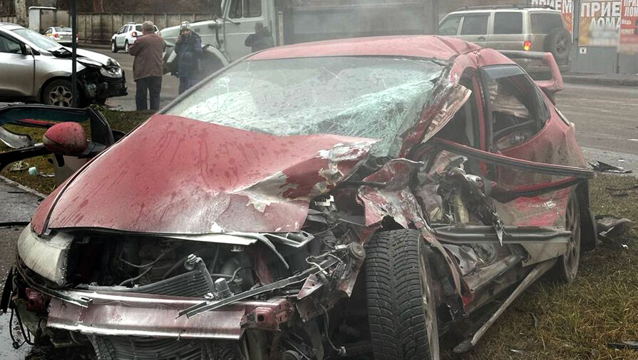 ДТП заблокировало движение в Подмосковье