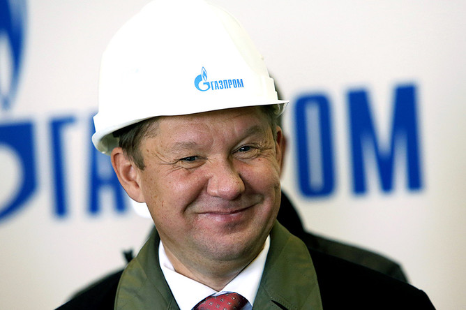 Председатель правления ОАО «Газпром» Алексей Миллер 