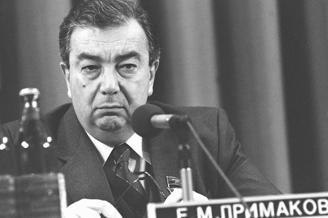 Евгений Примаков, 1987