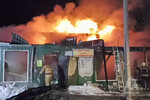 Пожар в частном доме престарелых на Таврической улице. Кемерово, 24 декабря 2022 года
