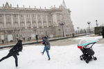 Снегопад в Мадриде, 8 января 2021 года
