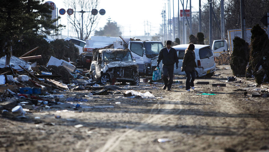 Город Сендай, префектура Мияги, Япония, 12 марта 2011 года