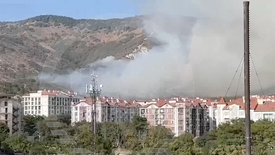 Власти Геленджика призвали местных жителей помочь в тушении пожара