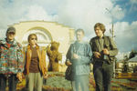 Анастасия Белокурова, Борис Усов и Михаил Хабаров в Ярославле, 2005 год
