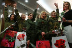 Конкурс красоты среди девушек-военнослужащих ДНР в Донецке