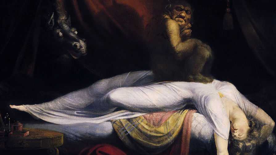 Картина Генри Фюзели «Ночной кошмар», 1781 год