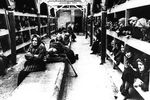Первые советские заключенные появились в лагере уже в октябре 1941 года