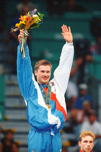 Алексей Немов на летних XXVI Олимпийских играх в Атланте, США, 1996 год