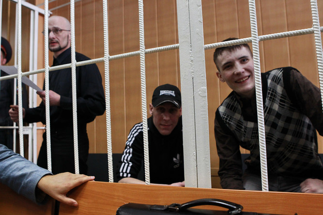 Руслан Хубаев, Игорь Березюк и Кирилл Унчук (слева направо)