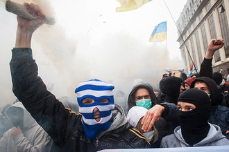 Марш националистов в центре Киева