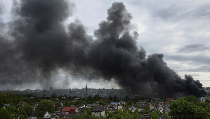 В северо-восточной части Украины прозвучал взрыв