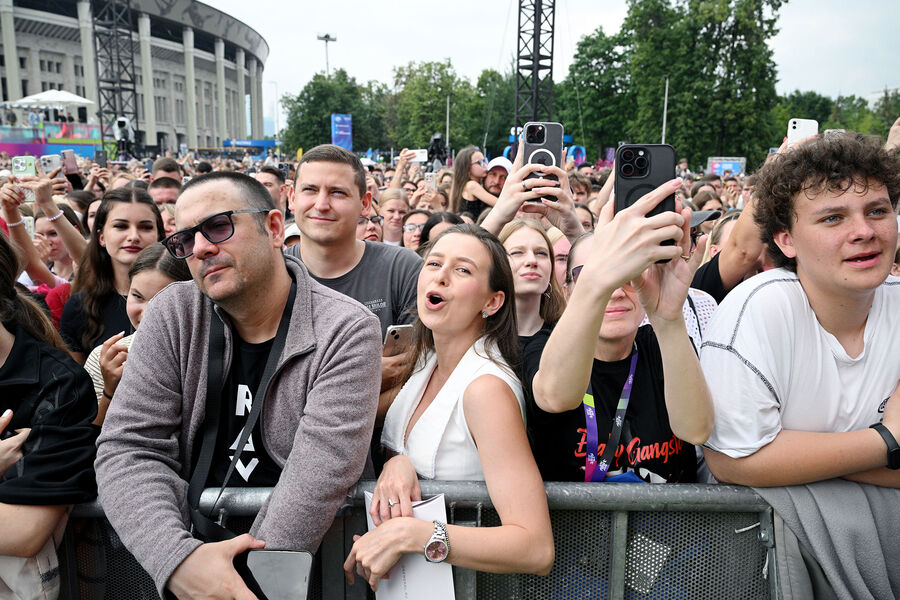 Зрители на&nbsp;фестивале VK Fest 2025&nbsp;в&nbsp;Москве, 20&nbsp;июля 2025&nbsp;года