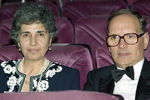 Эннио Морриконе с супругой на 42-м Каннском кинофестивале, 1989 год