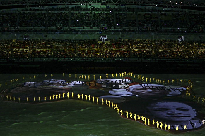 Церемония закрытия Кубка Африки-2012
