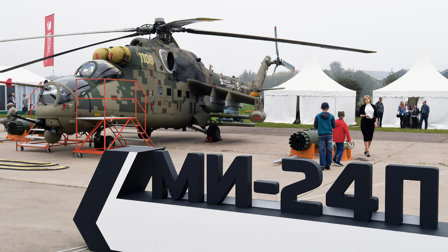 В России разрабатывается модернизированная версия вертолета Ми-24П