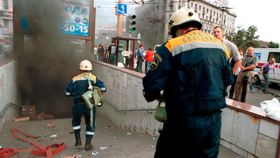 Взрыв в&nbsp;подземном переходе под&nbsp;Пушкинской площадью столицы, 8 августа 2000 года
