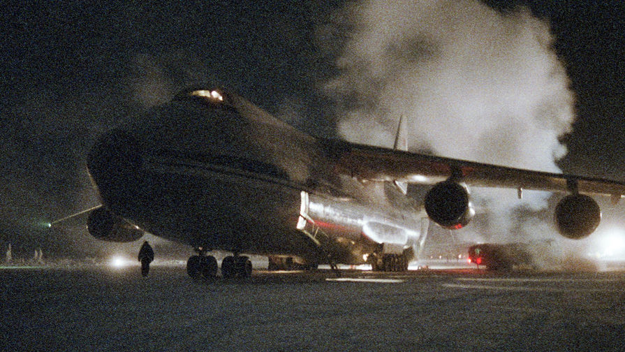 15&nbsp;января 1986&nbsp;г. Крупнейший в&nbsp;мире тяжёлый дальний транспортный самолёт разработки ОКБ им. О. К. Антонова