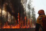 Лесной пожар в Якутии, 3 августа 2021 года