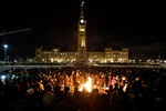 Акция в память о погибших при нападении на мечеть в Квебеке, 30 января 2017 года