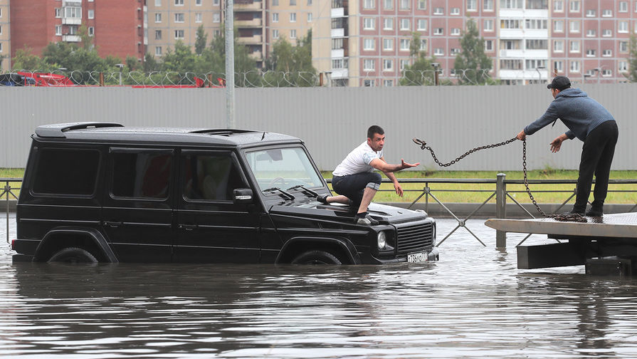 Санкт петербург потоп