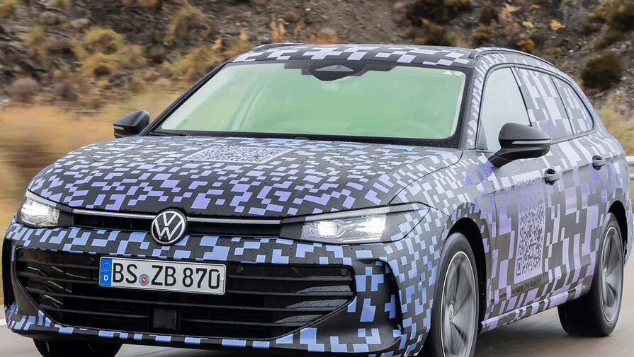 Volkswagen распространил фото нового универсала Passat
