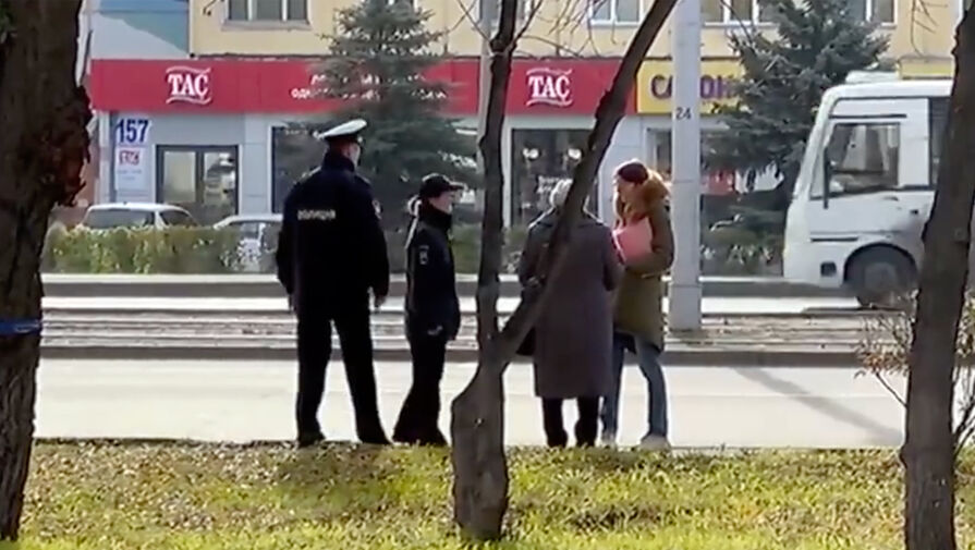 В Красноярске гаишники подстроили нарушение ПДД и ловили пешеходов