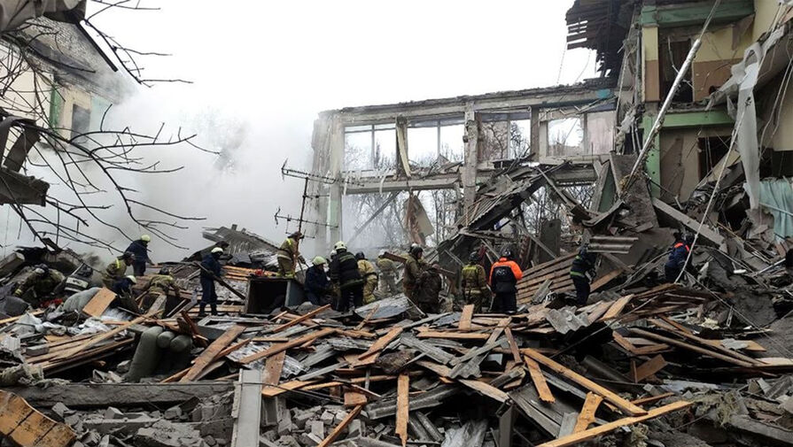 ТАСС: в Донецке прогремел мощный взрыв