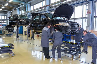 Сборка автомобиля на заводе ОАО «АВТОВАЗ»