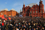 Акция памяти и солидарности «Питер, мы с тобой!» в Москве