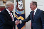 Президент США Дональд Трамп и министр иностранных дел РФ Сергей Лавров