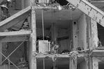Спасательные работы на месте взрыва жилого дома в Волгодонске, 16 сентября 1999 года 