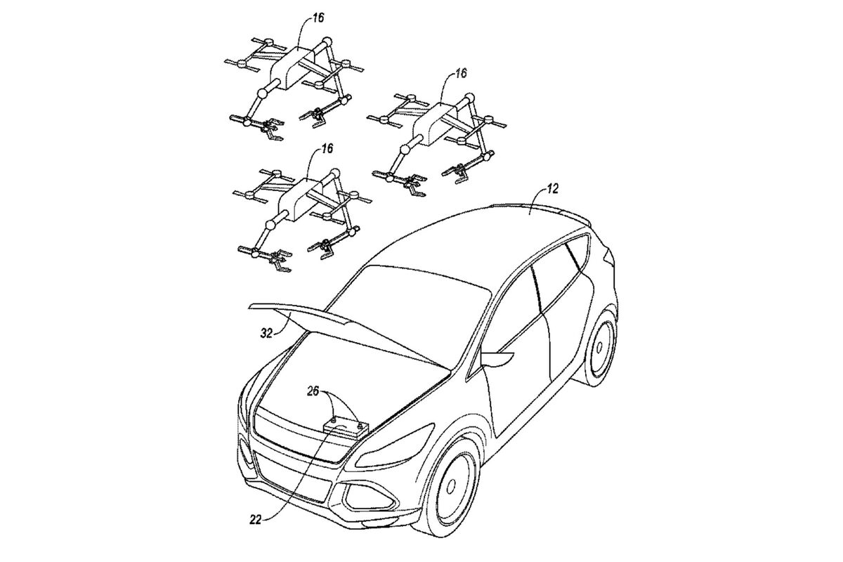 Ford сделает квадрокоптеры для удаленного ремонта автомобилей - Газета.Ru |  Новости