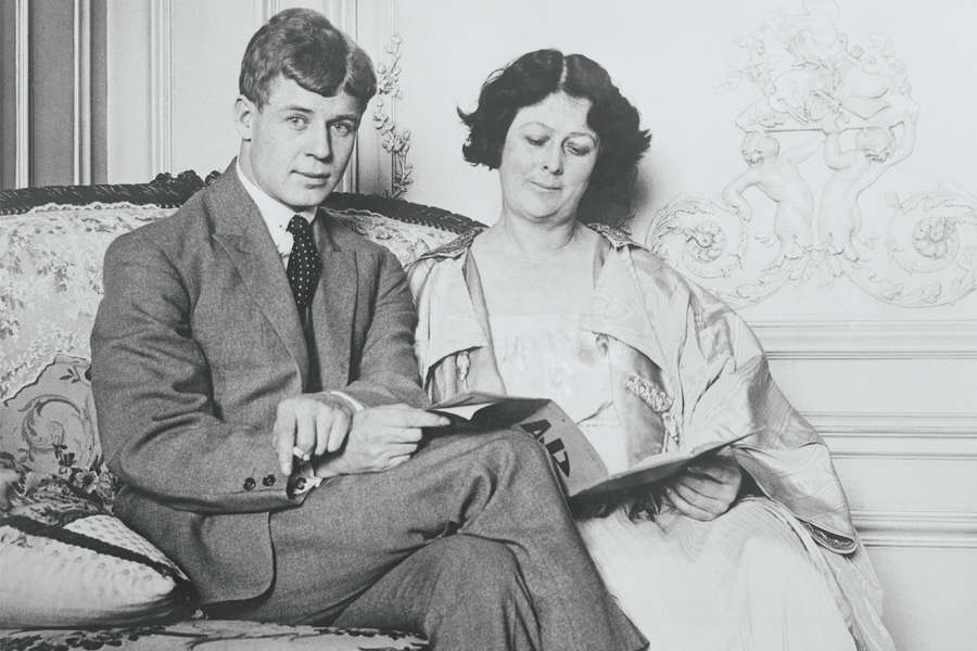 Сергей Есенин и Айседора Дункан, 1922 год