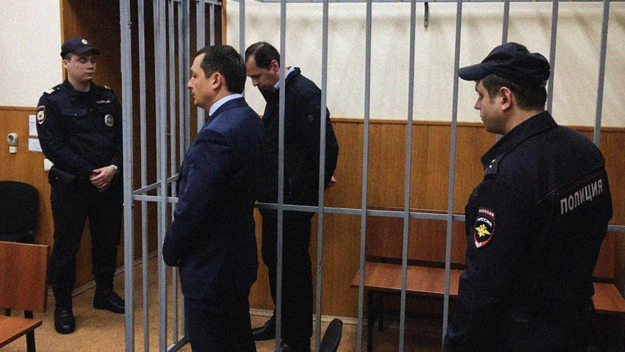 Заместитель главы Следственного департамента (СД) МВД РФ генерал Александр Бирюков на заседании Басманного суда города Москвы, 3 апреля 2020 года