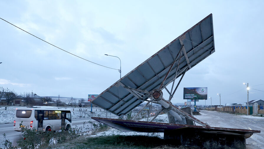 Семь человек пострадали во время шторма в Крыму, двое госпитализированы 