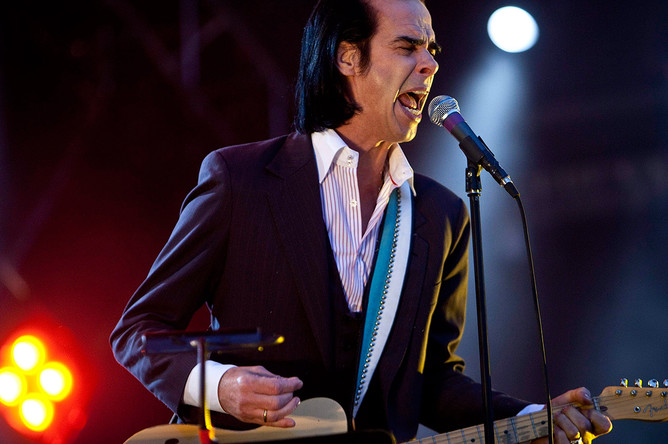 Ник Кейв на фестивале Music Openair Festival St. Gallen, 2009 год