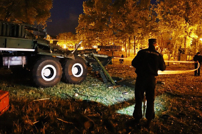 Последствия взрыва во время праздничного салюта в Минске, 4 июля 2019 года