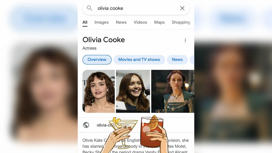 В поисковике Google появилась пасхалка с героями сериала Дом Дракона