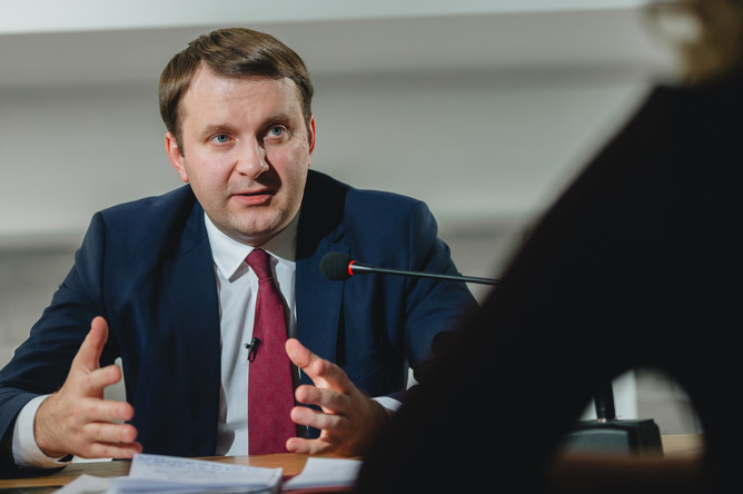 Министр экономического развития Максим Орешкин