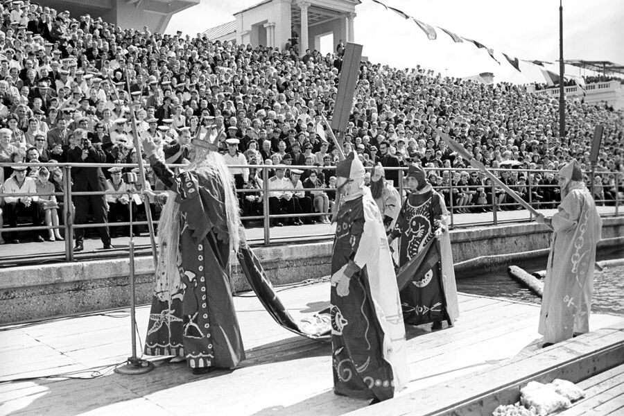 Праздник Нептуна, посвященный Дню Военно-Морского флота, Москва, 27&nbsp;июля 1969&nbsp;года