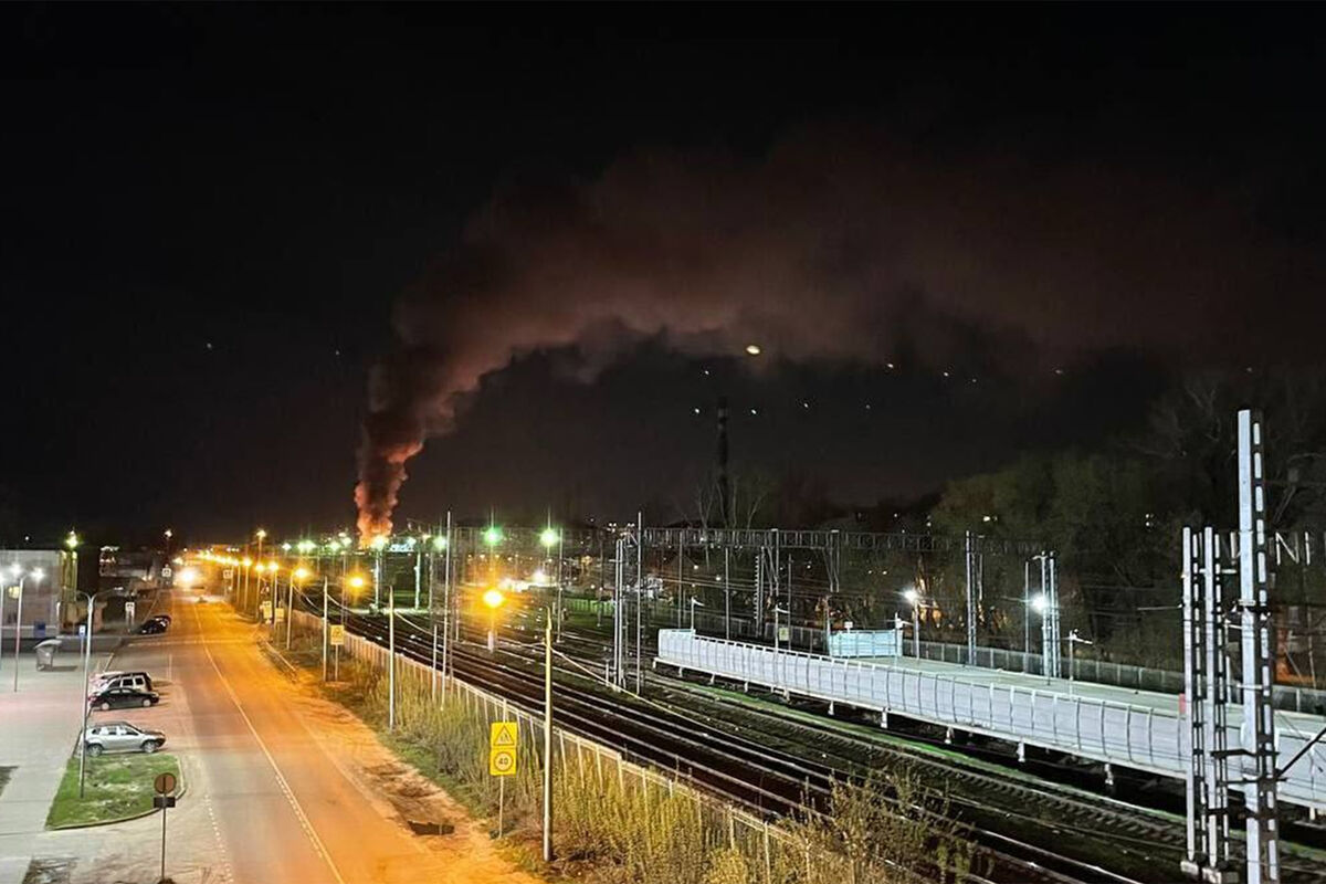 В производственном здании в Подмосковье ликвидировали открытое горение -  Газета.Ru | Новости