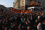 Акция памяти и солидарности «Питер, мы с тобой» в Москве