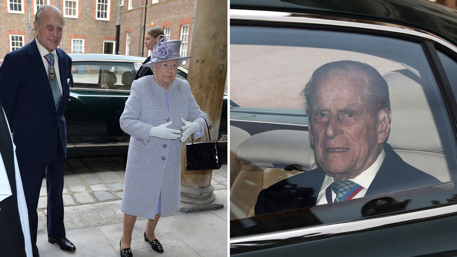 Принц Филипп и королева Елизавета II в&nbsp;Лондоне, 4&nbsp;мая 2017&nbsp;года