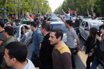Ситуация на улицах Еревана после отставки Сержа Саргсяна, 23 апреля 2018 года
